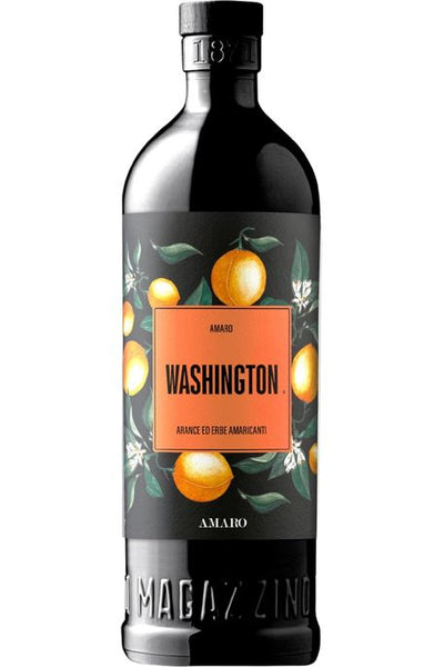 Washington Amaro, 700 ml, Amaro di Arance Washington ed Erbe Amaricanti, con Sentori d'Arancia ed Erbe Aromatiche, Ideale con Bitter e Vermouth, Botaniche Selezionate, Idea Regalo, 28% Vol. (35487007)