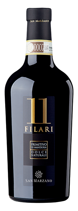 11 Filari Primitivo di Manduria Dolce Naturale D.O.C.G.70cl