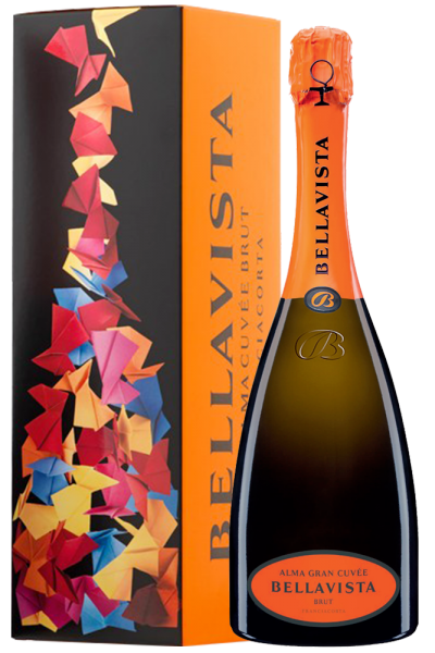 Franciacorta DOCG Alma Cuvée Brut Bellavista ( con Astuccio)