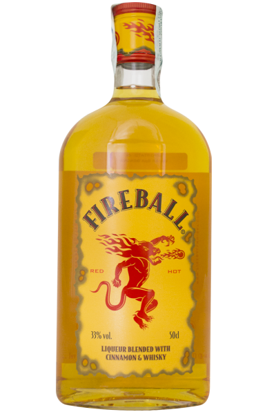 Fireball Liqueur Blended With Cinnamon And Whisky 1LT