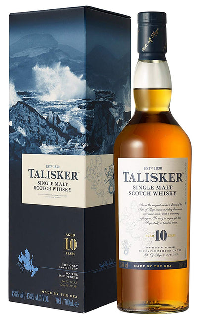 Talisker 10 Years Single Malt Scotch Whisky 70cl (Astucciato)
