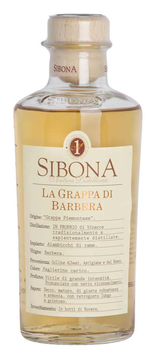 Sibona La Grappa di Barbera