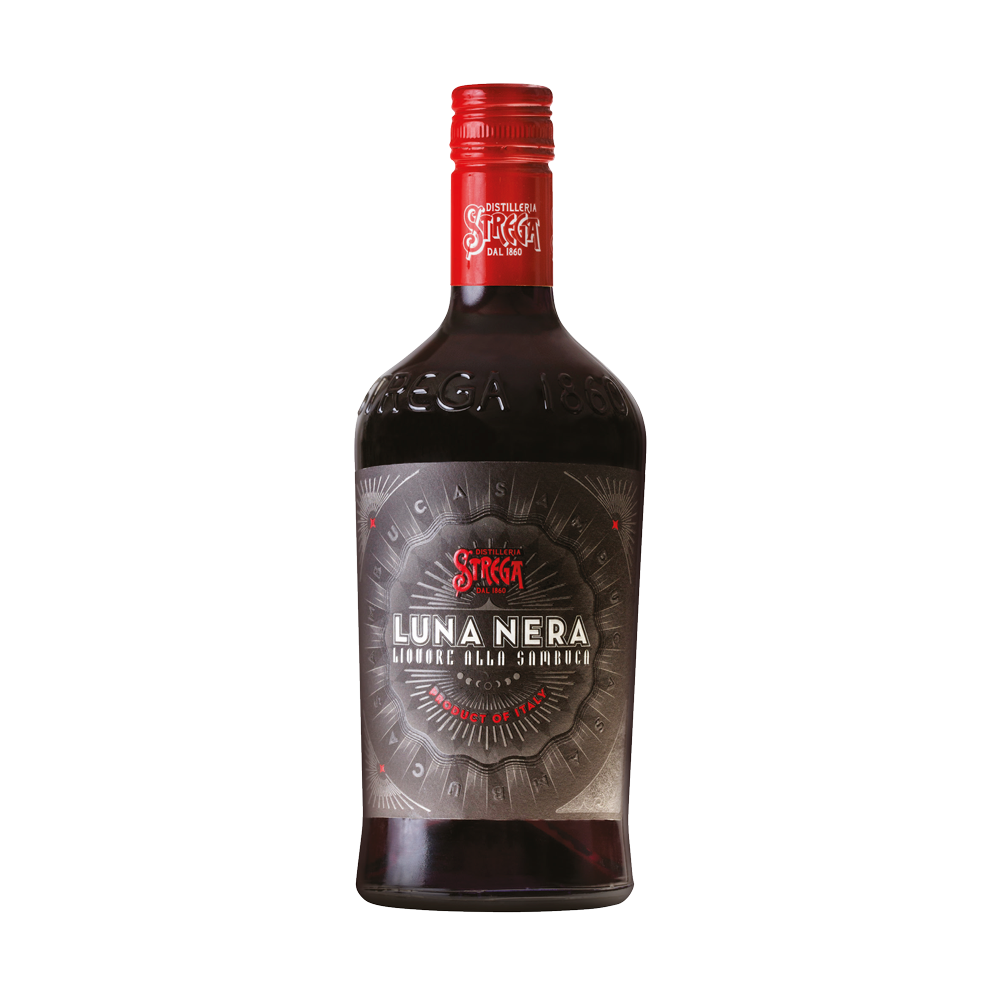 LUNA NERA - LIQUORE ALLA SAMBUCA 700 ML - 38% VOL.